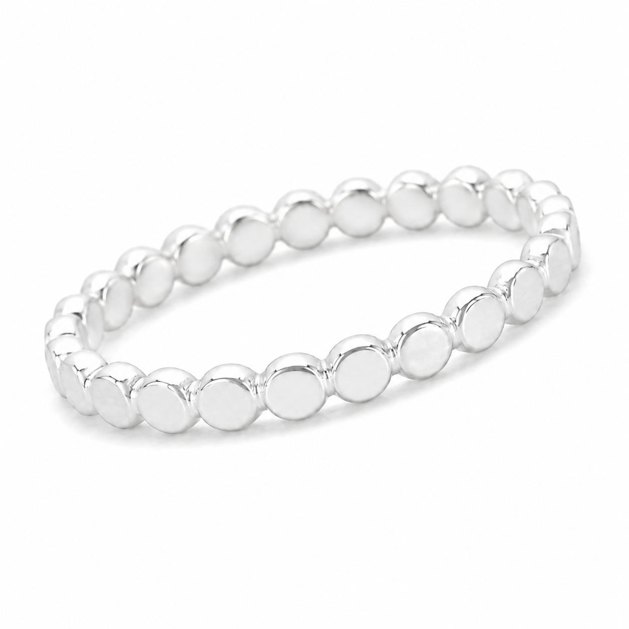Pebble Ring in Sterling Silver