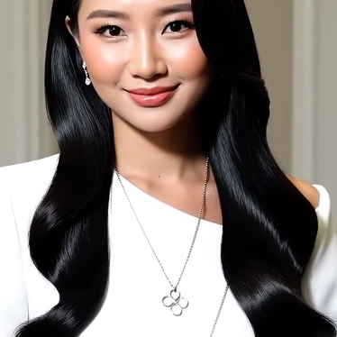 Clover Sterling Silver Necklace – Fortune & Infinity Symbol Pendant